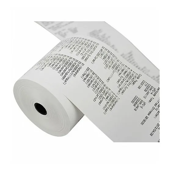 Rollo De Papel Termico 79x70mm Blanco Para Impresora Termica