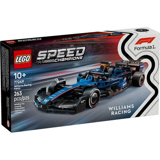 Lego Auto De Carreras Williams Racing Fw46 F1® (77249) Cantidad de piezas 263