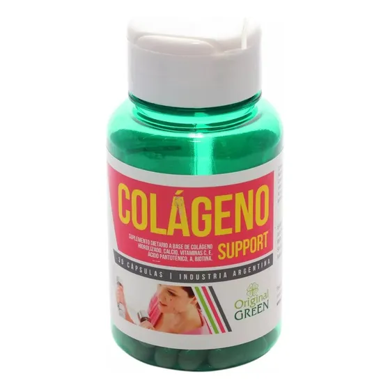 Colágeno Support Hidrolizado Original Green 30 Caps