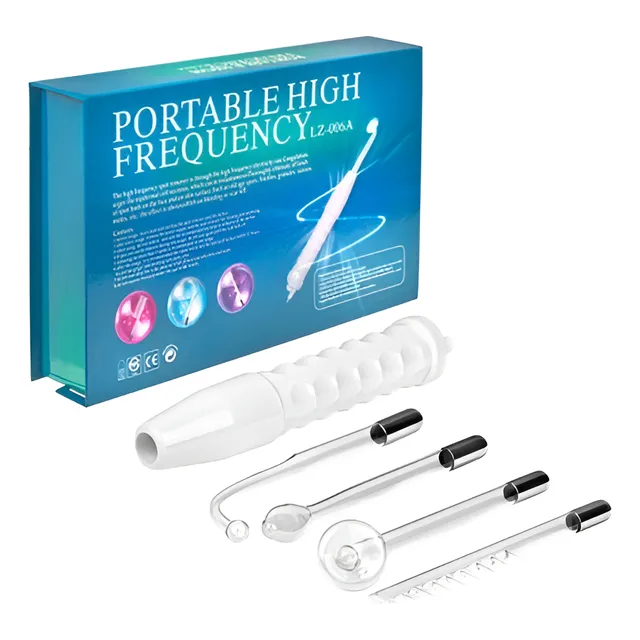 Maquina De Alta Frecuencia Facial Y Corporal Portátil