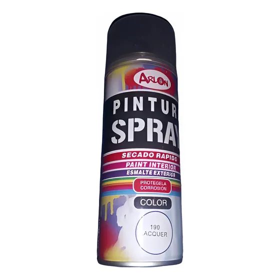 Pintura Laca Spray Transparente, Arlon