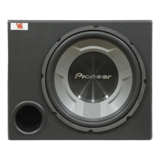 Caixa Som Sub 12 Pioneer 350w Rms Ts-w3060br Dutada 4 Ohms