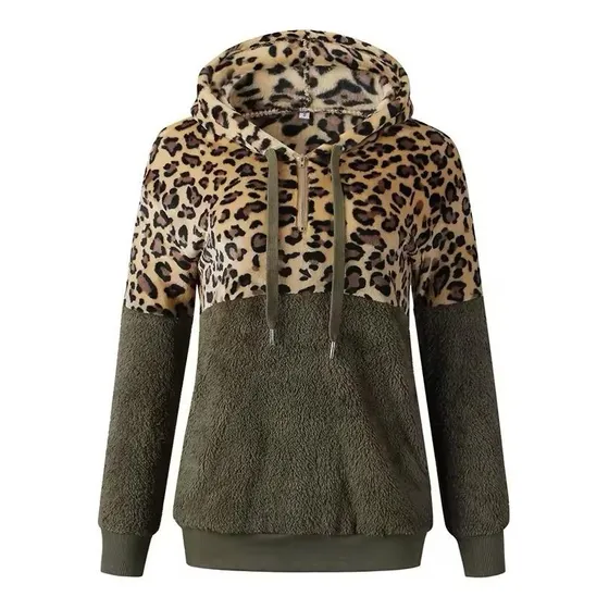Buzo Canguro Animal Print Cremallera Capucha Uniteduy