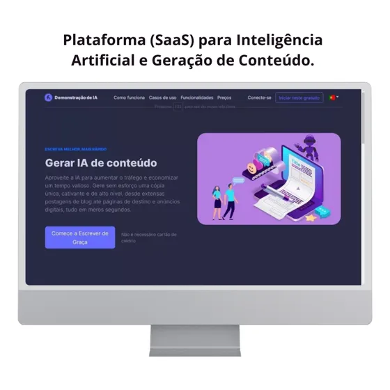 Plataforma De Inteligência Artificial E Geração De Conteúdo 