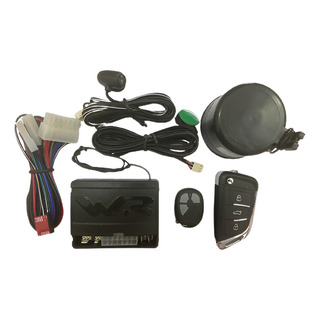Alarme Veicular Wr Chave Canivete Tipo Bmw 3 Bt + Controle Alarme Veicular Wr Chave Canivete Tipo Bmw 3 Bt + Controle