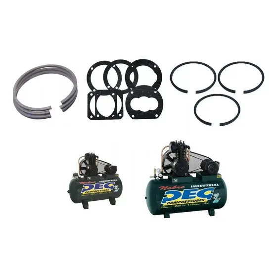 Kit De Juntas + Anel Para Compressor Peg Napl 20 / 25 Pes