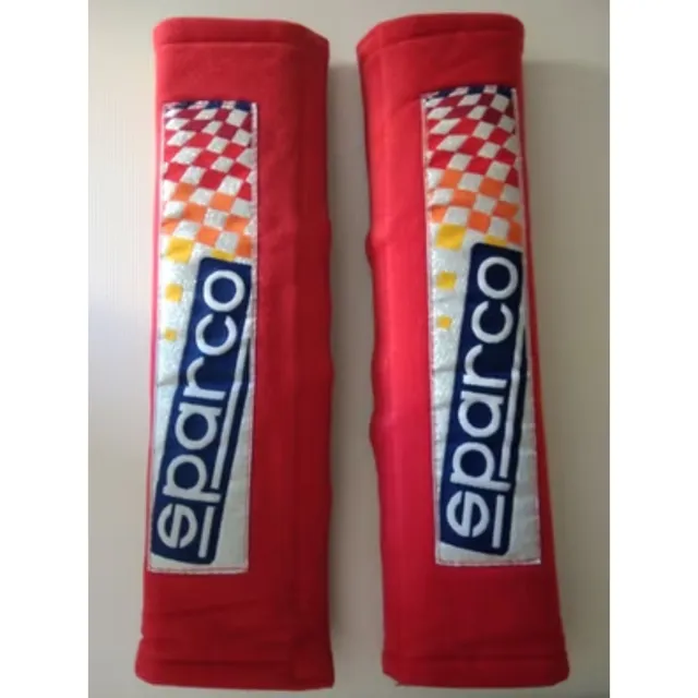 Bandanas Protectores Cinturónes De Seguridad Sparco Roja