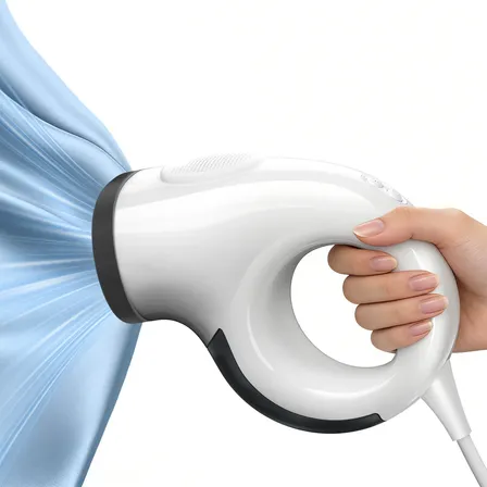 Vaporizador De Roupas A Vácuo Portátil Sucção 2800pa 1000w Branco 220v