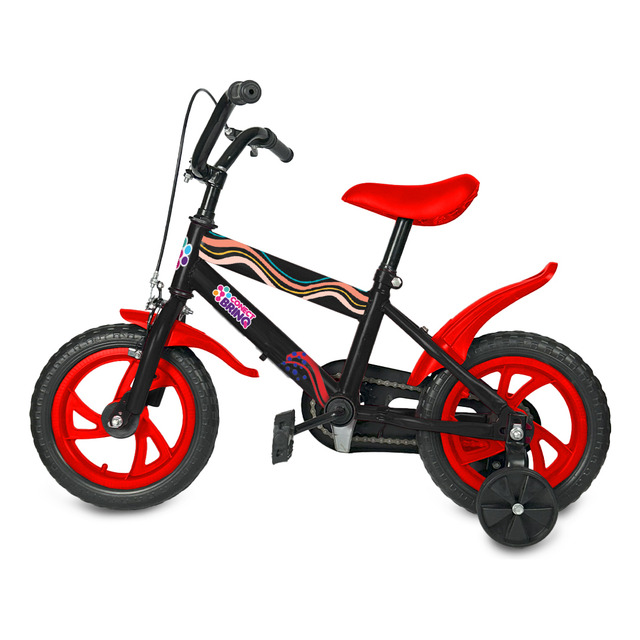 Bicicleta Infantil Aro 12 Conect Brinq Vermelha Com Rodinhas De Apoio E Segurança Bicicleta Infantil Aro 12 Conect Brinq Vermelha Com Rodinhas De Apoio E Segurança