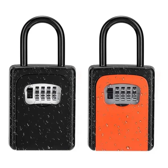 Estuche Llave Cerradura 4 Digito Codigo Para Casa Hasta