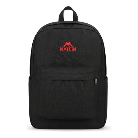 Mochila Masculina Grande 35L Notebook 15.6 Polegadas Executiva Faculdade Trabalho Viagem Matein Preta