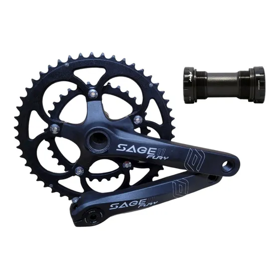 Biplato Dobleplato Ruta 50/34t Eje Hueco Fury 172.5mm