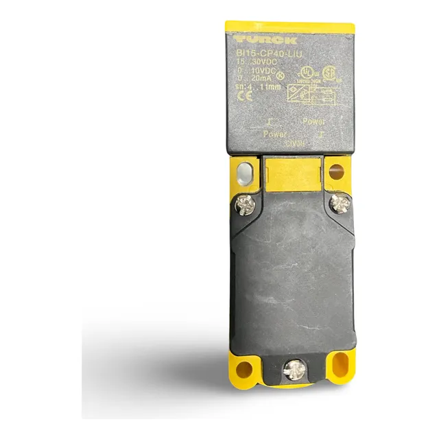 Sensor Inductivo Salida Analógica Bi15-cp40-liu, Marca Turck