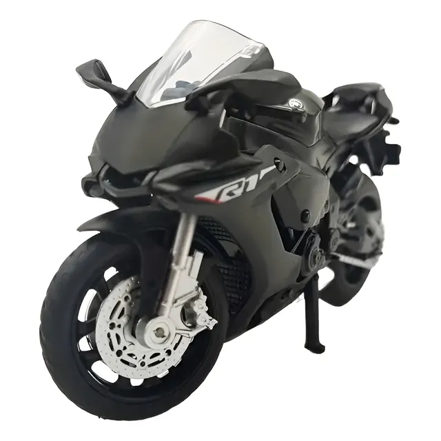Yamaha Yzf-r1 Cca 1:18 - Moto A Escala Negro