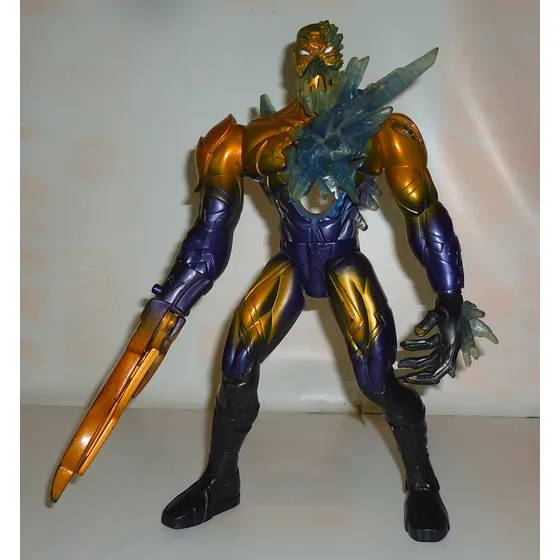 Figura Elementor Cristal Villano Max Steel Mattel 2008