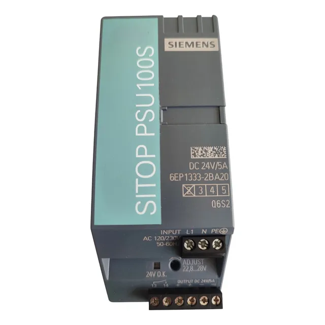 Fuente Siemens 6ep1333-2ba20 144w 24vdc Monofásica