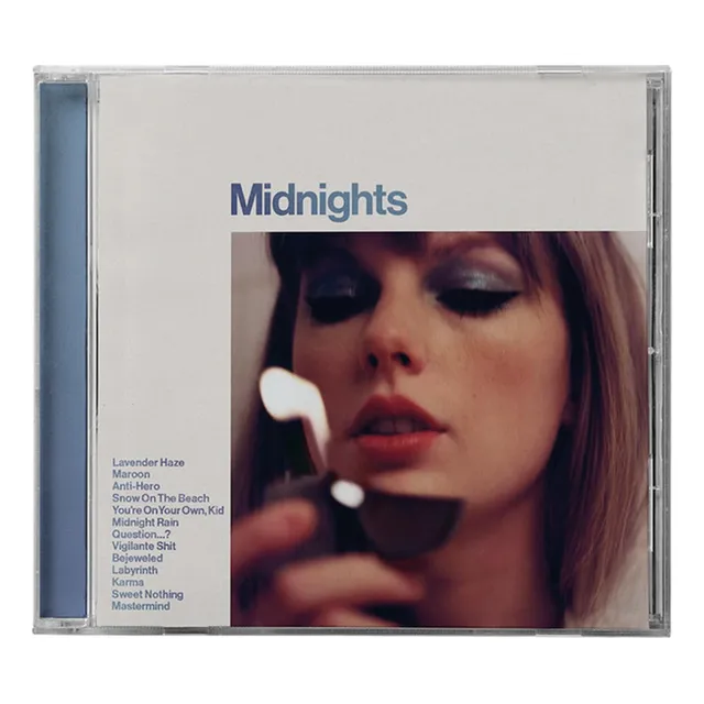 Taylor Swift Midnights Moonstone Blue Edition Cd Nuevo