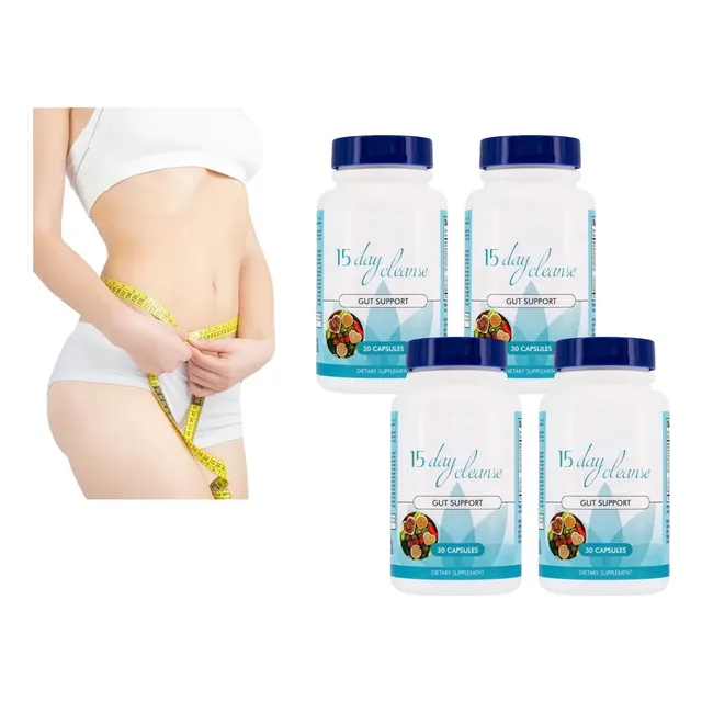 4 Botellas De Limpieza Intestinal Durante 15 Días Que Apoyan