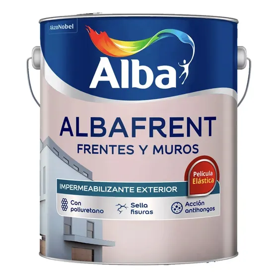 Pintura Albafrent Muros Impermeabilizante X 20lt Sagitario