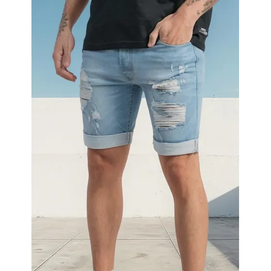 Bermuda Tukson Venecia Hombre Slim Jean 2025