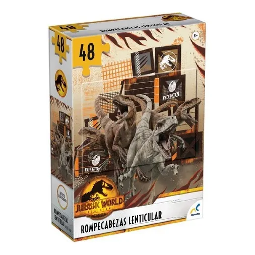 Novelty Romoecabezas Lenticular Jurassic World Dominion