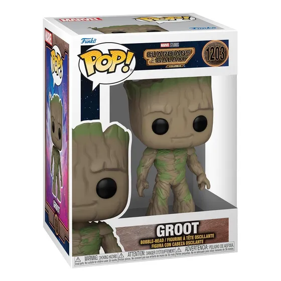 Funko Pop Original Groot Guardians Of The Galaxy V3 Marvel 