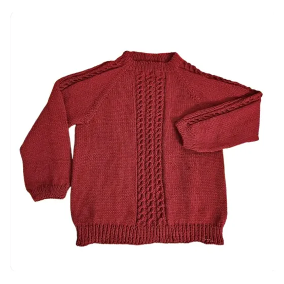 Sweater Artesanal Jersey Tejido A Mano