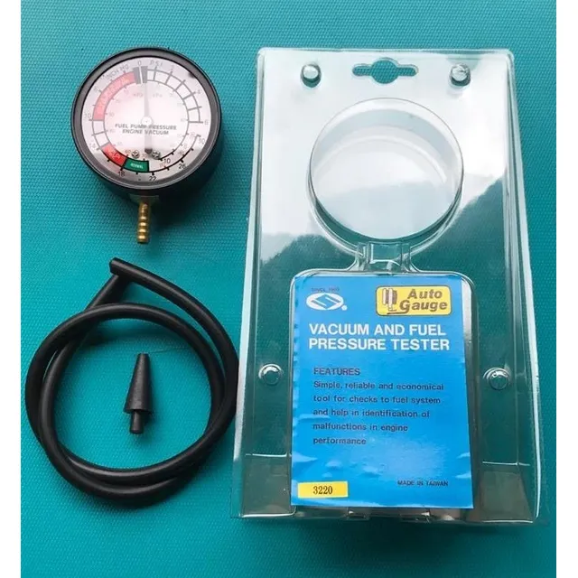 Reloj Medidor Presion De Gasolina Bomba Mecanica Y Vacuum