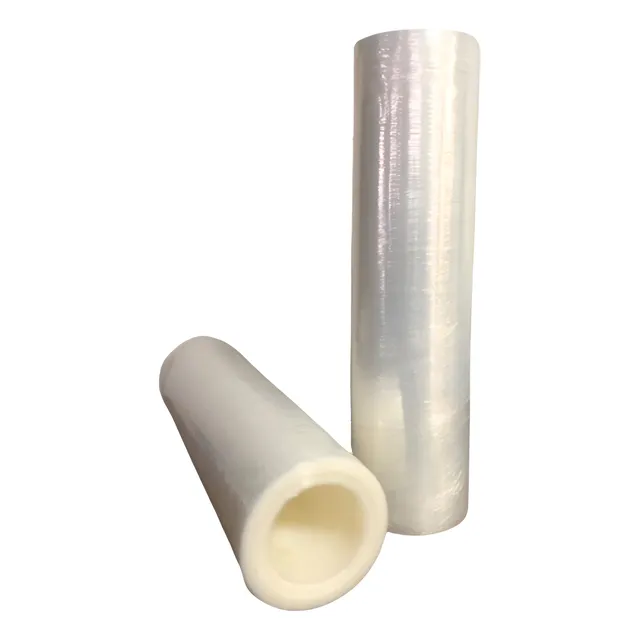 Filme Stretch 500mm X 0,25mic Bobina Virgem Transparente