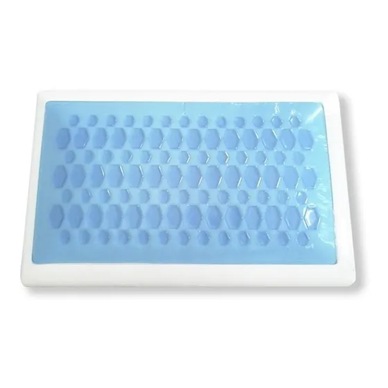 Almohadas Viscoelasticas (par) Gel Enfriador 