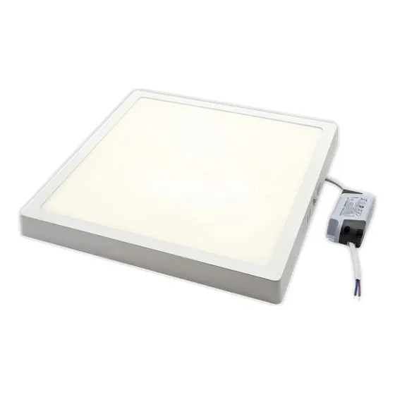 Plafon Panel Led Cuadrado Aplicar 25w Luz Fria Calida Tbcin