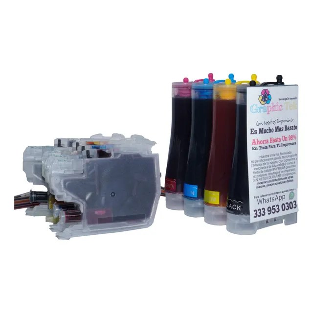Tinta Continua Compatible Cartucho Lc3017 J5330 J6930 J6530