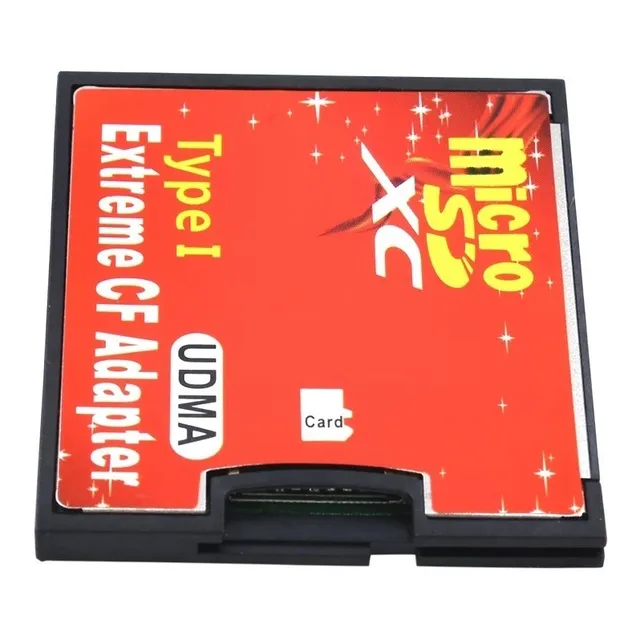 Adaptador De Memoria Microsd A Memoria Compact Flash -256gb