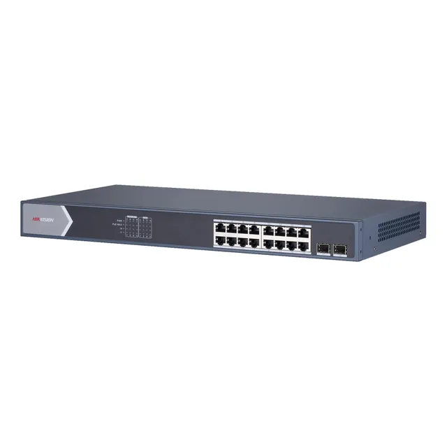 Conmutador Poe DS-3E1518P-Si administrable de 18 puertos de Hikvision