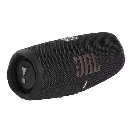 Parlante JBL Charge 5 JBLCHARGE5 portátil con bluetooth waterproof black 220V