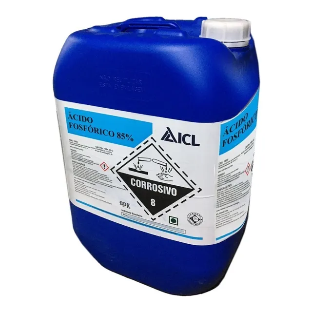 Fertilizante Acido Fosfórico 85% 40 Kg Grado Alimenticio 