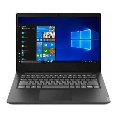 Laptop Lenovo IdeaPad S145-14AST  negra onix 14", AMD A4-Series 9125  4GB de RAM 500GB HDD, AMD Radeon R3 1366x768px Windows 10 Home
