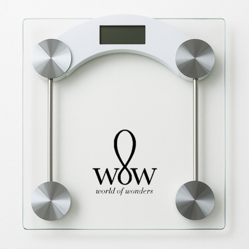 Balança Digital De Vidro Até 180kg Portatil Corporal Wow World Of Wonders Transparente Balança Digital De Vidro Até 180kg Portatil Corporal Wow World Of Wonders Transparente