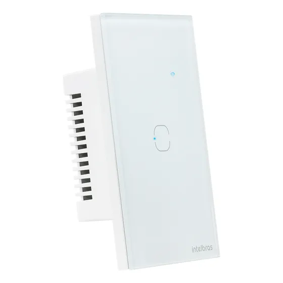 Interruptor Smart Wi-fi 1 Seção Posição 4x2 Led Vidro Alexa