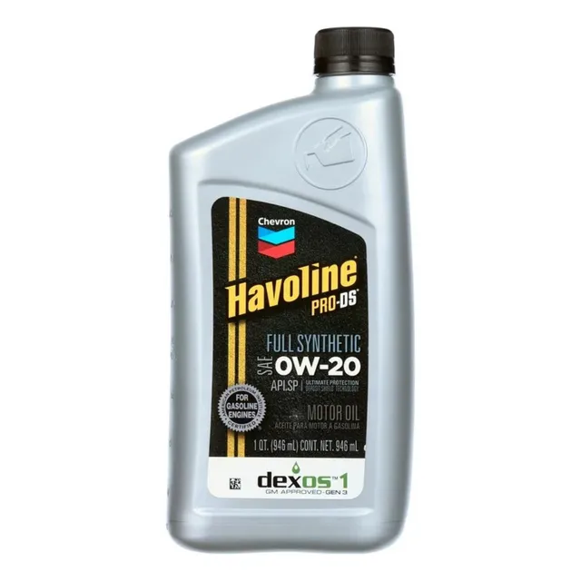 Aceite 0w20 Texaco - Havoline Pro Ds 1lt Full Sintetico