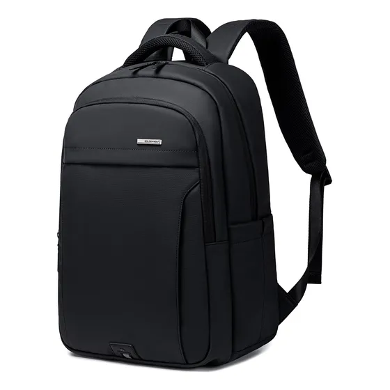 Mochila Golden Wolf Gb00711 Impermeable Viaje Laptop Negro Liso