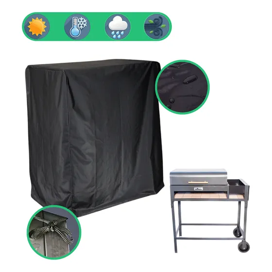 Funda P/ Parrilla Tromen Chulengo Tela Impermeable Liviana