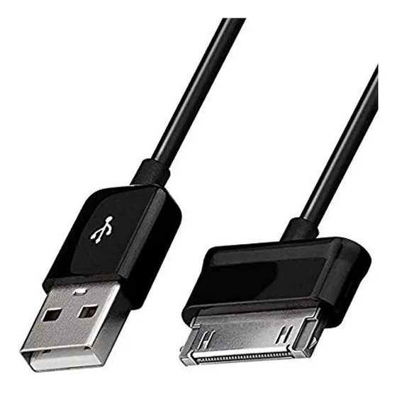 Cable Usb Ditron Para Galaxy Sam Sung Tab Tab2 Tablet Color Negro