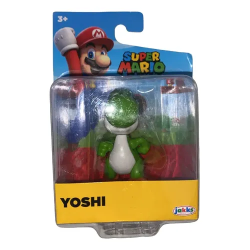 Figura Super Mario Yoshi Com Acessorio Candide 3007 | Parcelamento