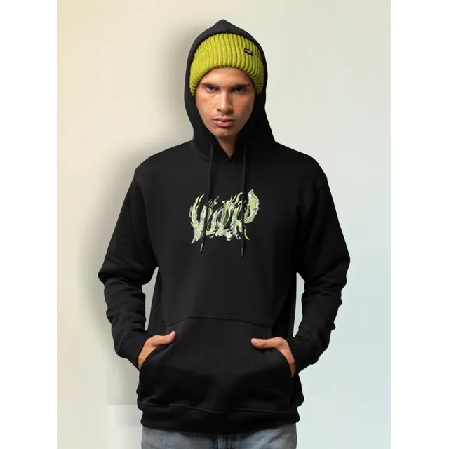 Buzo Hombre Algodon Vulk Fluent Hood Frisa Premium