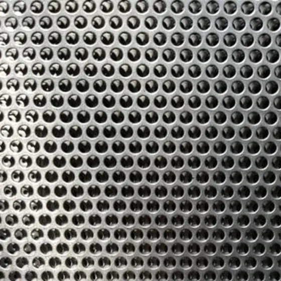 Chapa Perforada Redondo 3mm / 1x2mts / Espesor 2mm