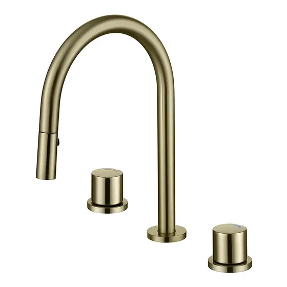 Grifo Lavabo Baño Pulverizador Extraible Giratorio 360° 2 3