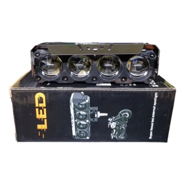 Exploradora Faro Led Dual Color 4 Lupa Led Lineal 12v