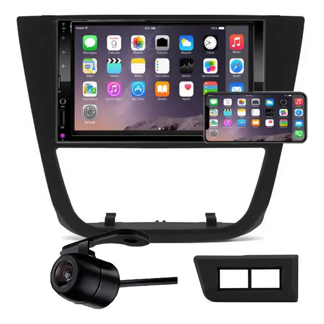 Rádio Multimídia Usb Bt Mp3 Câm Ré+espelhamento Vw Gol G5 10