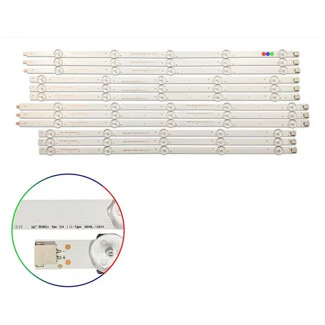 Barras Tiras Led Compatib 50ln5400 50la620 50ln5100 50la6130